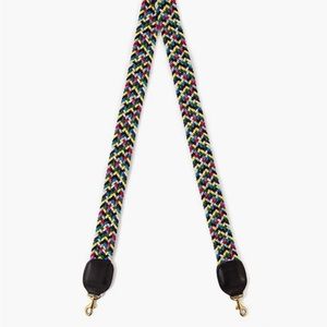Clare V. multi braided shoulder strap